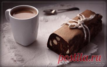 Шоколадно-нутовая колбаска