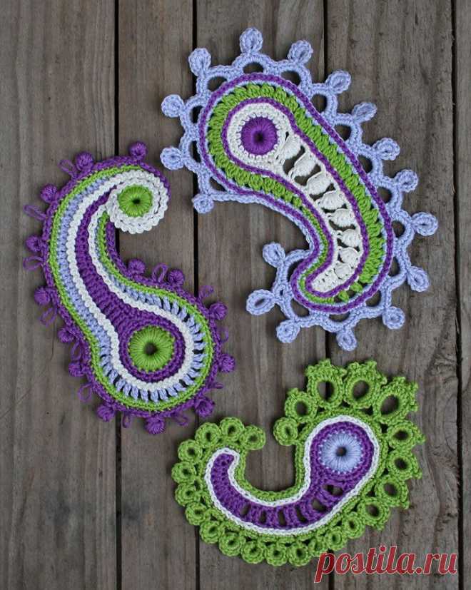 Paisley loop crochet pattern от CAROcreated на Etsy