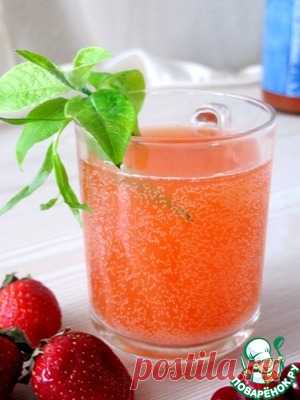 Клубничный квас - кулинарный рецепт