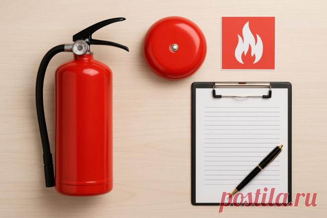 🔥 Узнайте, какие требования пожарной безопасности обязательны для защиты людей и имущества! Правильное оборудование, пути эвакуации и обучение персонала — ключ к безопасности. 🛑 #ПожарнаяБезопасность 
Изображение от chatGPT