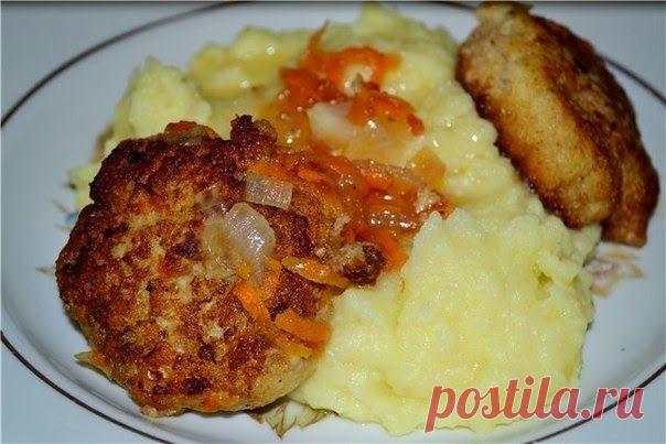шеф-повар Одноклассники: РЫБНЫЕ КОТЛЕТЫ В ОВОЩНОМ СОУСЕ