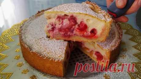 Пирог с клубникой