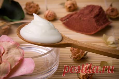 Омолаживающий крем для лица с лечебными травами своими руками.