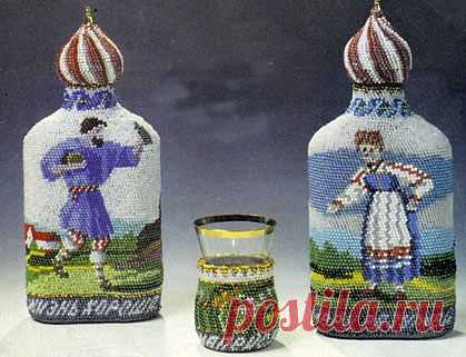 Подстаканник (бисероплетение)