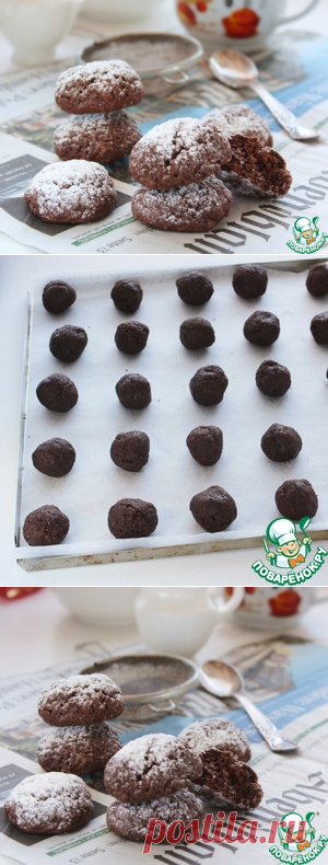 Шоколадное печенье – кулинарный рецепт