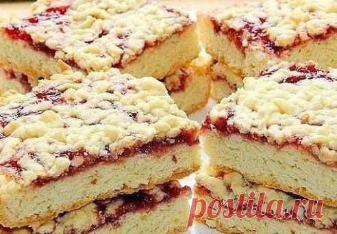 Тертый пирог к чаю - просто и вкусно!