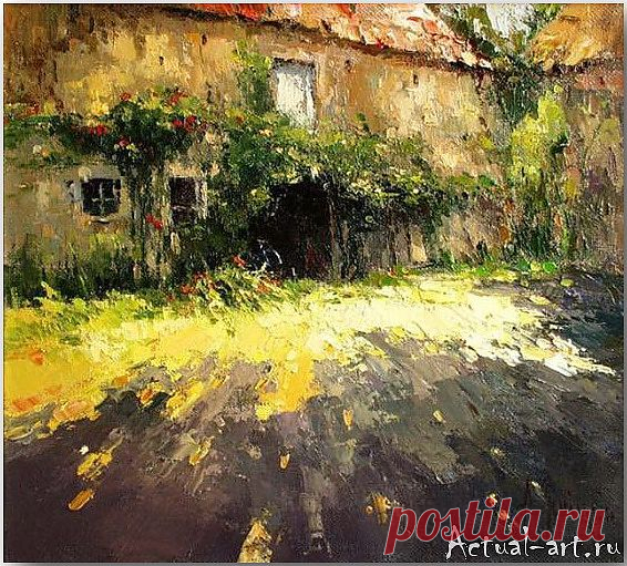 Алексей Зайцев и его слово в мастихине | Actual-art.ru