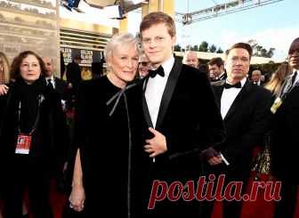 Глен Клоуз и Лукас Хеджес