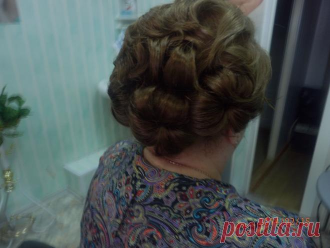 прическа выполненная нашим мастером