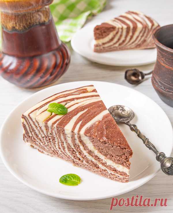 Творожник “Зебра” на Вкусном Блоге.