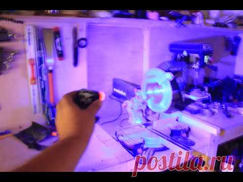 Ультрафиолетовый детектор из фонарика или смартфона - YouTube