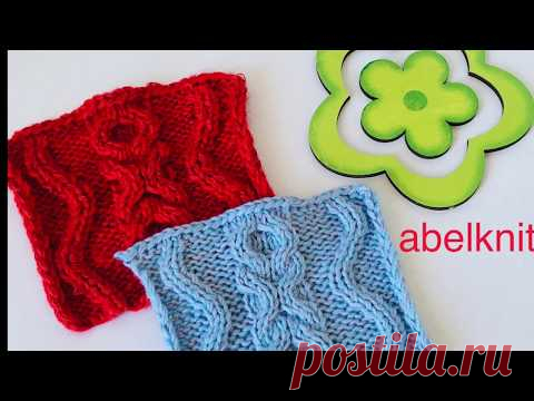 Вяжем вместе Плед//Узор 9.