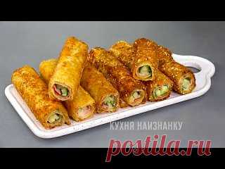 10 закусок за 10 минут! Обалденные ЗАКУСКИ с крабовыми палочками! Вы знаете кому отправить это видео Впереди много нового интересного Подпишитесь 🥰 📌 Рецепты Кухни мира Легко готовить #Кулинар #Отдых #Вкусные #Красивые_рецепты #Кухни_мира