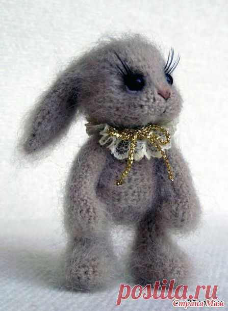 Кто вязал такого зайчика - Игрушки своими руками - Страна Мам
