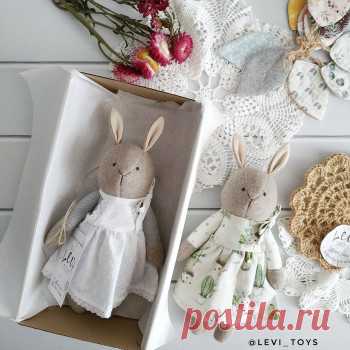 Купить игрушка зайчик ручной работы у мастера без наценок | DIY Рукоделие - Игрушки, куклы
