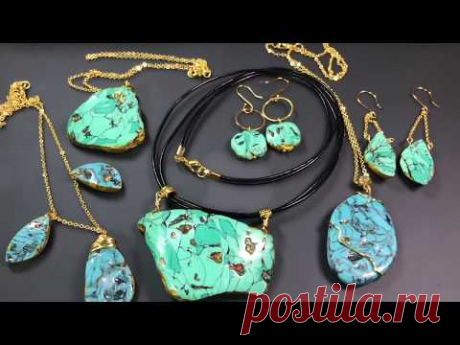 МОЙ СПОСОБ СОЗДАТЬ КАМЕНЬ Бирюза ИЗ ПОЛИМЕРНОЙ ГЛИНЫ. RAW STONE ЮВЕЛИРНОЕ ОБУЧЕНИЕ