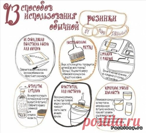 13 способов использования канцелярских резинок