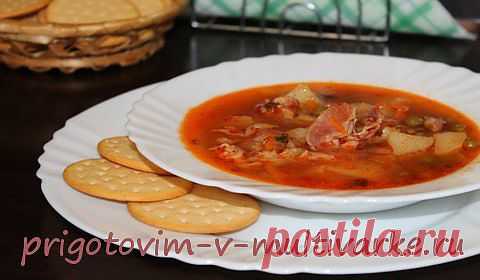 Приготовим дома вкусный суп с беконом в мультиварке поларис