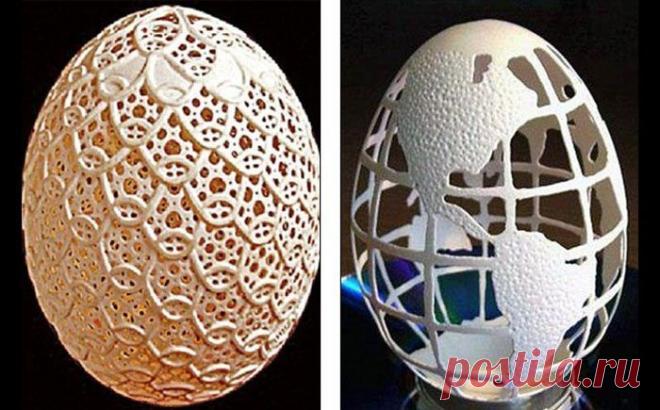 Ажурные пасхальные яйца / Я - суперпупер