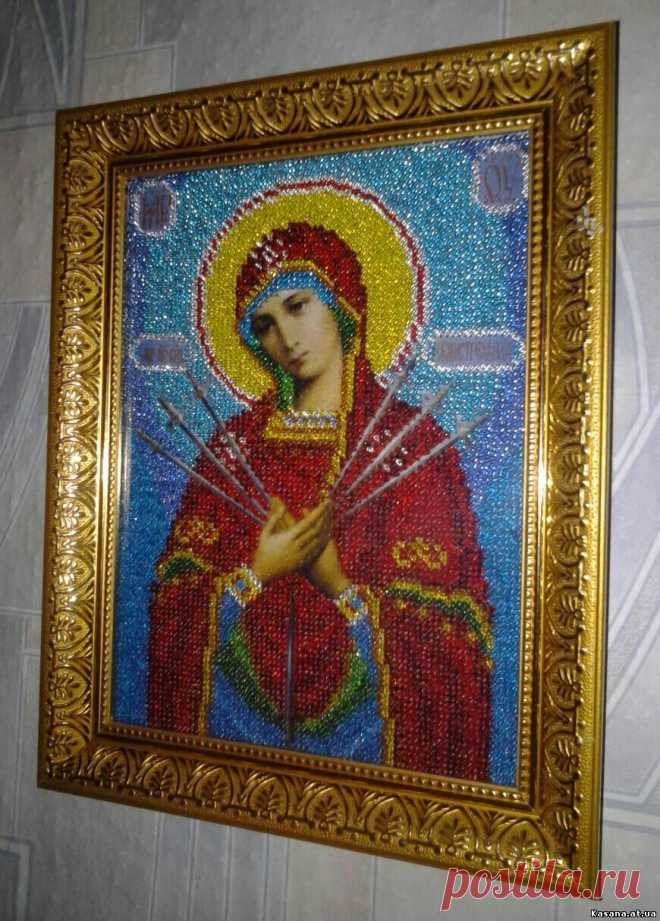 Икона Божией Матери «Семистрельная» --жми--- - Ангелки <!--if()-->- <!--endif--> - Вязяные вещи - Вязаные вещи на заказ