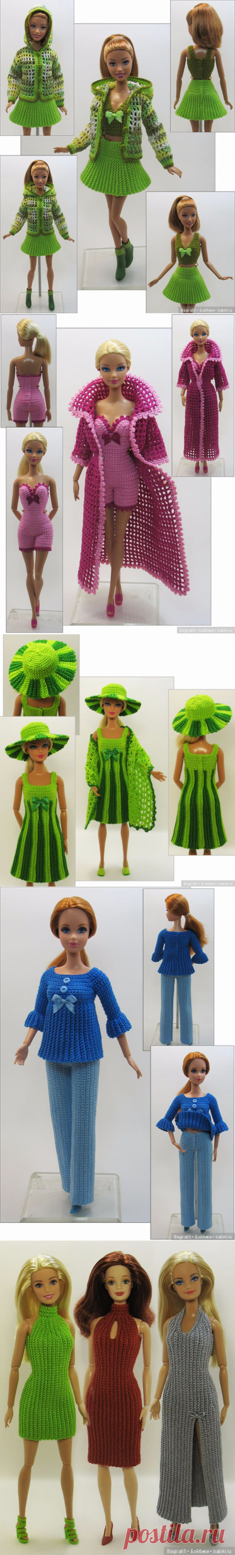 Одеваю Барбеек / Куклы Барби, Barbie: коллекционные и игровые / Бэйбики. Куклы фото. Одежда для кукол