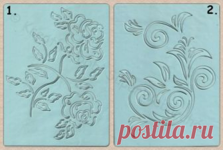 Plantilla A / 5 rose, inda kreativpaletta.hu