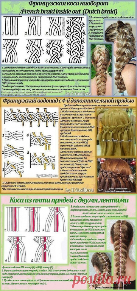 Уроки красивых причесок
