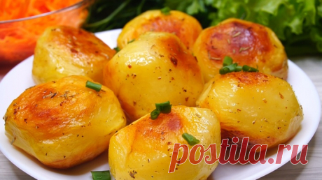 Картофель в духовке с хрустящей корочкой