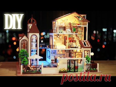 DIY Miniature Dollhouse Kit || Love You All The Way - Miniature Land