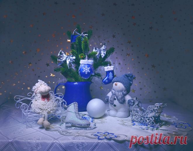 Новогодние натюрморты Валентины Коловой