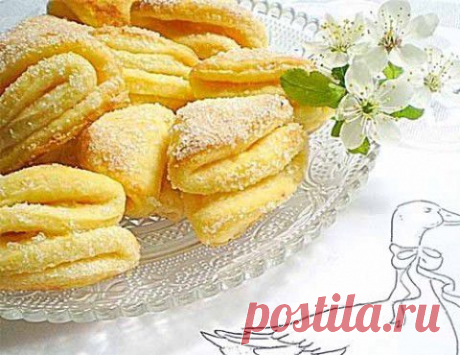 Печенье &quot;Гусиные лапки&quot; | Домашняя кулинария
