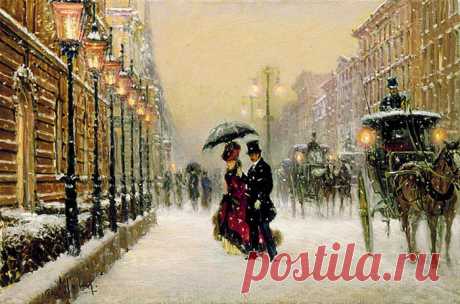 Романтизм и элегантность в картинах Alan Maley