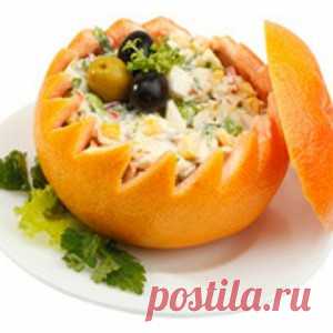 Морепродукты в грейпфруте рецепт – итальянская кухня: салаты