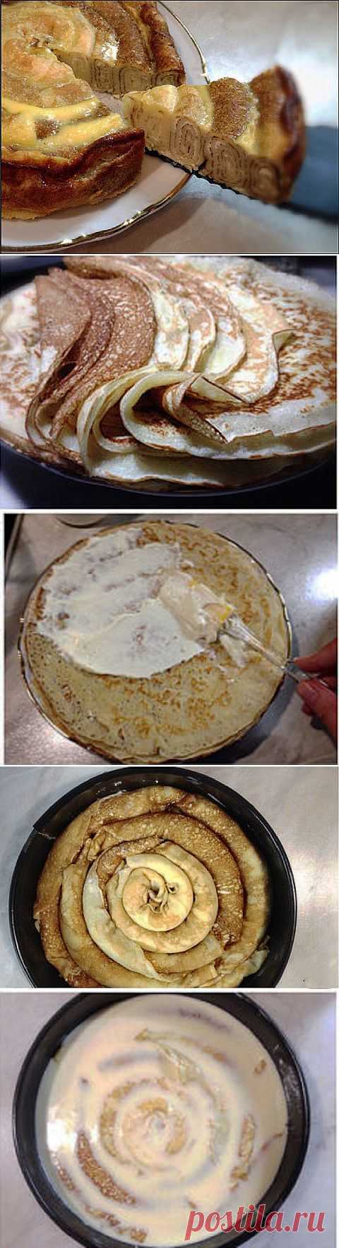 Блинный пирог