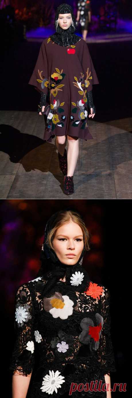 Лучшее на показе Dolce &amp; Gabbana осень-зима 2014/2015