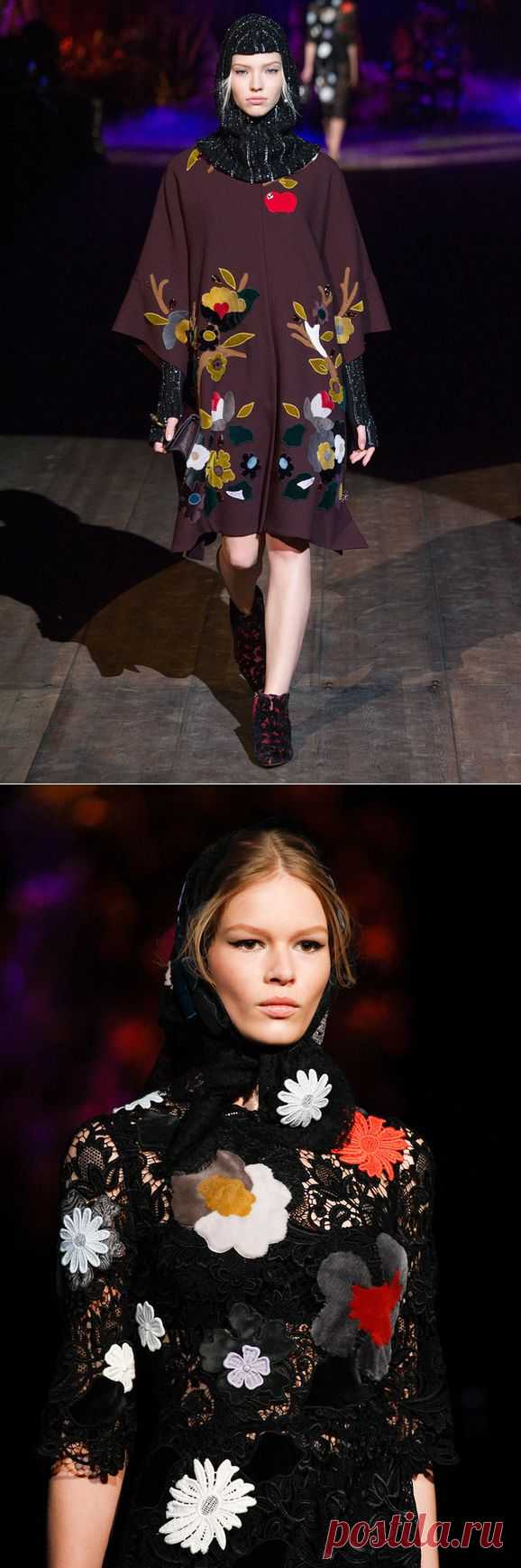 Лучшее на показе Dolce & Gabbana осень-зима 2014/2015