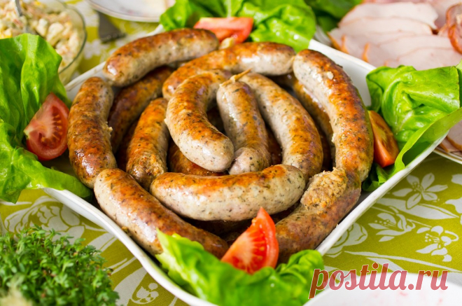 Домашняя куриная колбаса по бабулиному рецепту