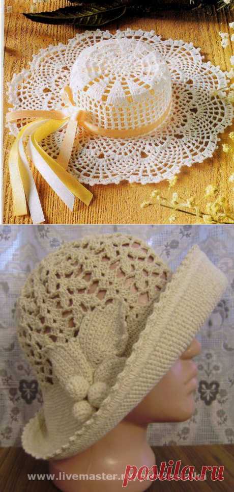 Шляпы крючком.