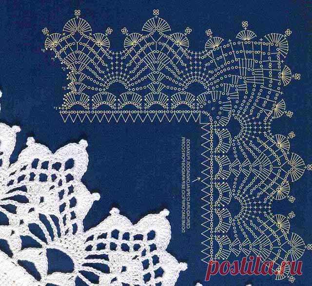Красивые квадратные салфетки крючком – схемы, фото, видео | Уют и тепло моего дома