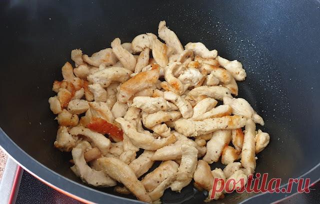 POLLO CON VERDURAS Y SALSA DE SOJA - ACOMERYPUNTO
