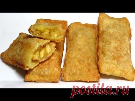 ПИРОЖКИ Яблочный Пирожок как в Макдональдс  – очень просто и вкусно Bánh Táo Mcdonald [LudaEasyCook]