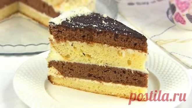 Простой Домашний Вкусный Торт  СЛАДКИЙ ПОЦЕЛУЙ