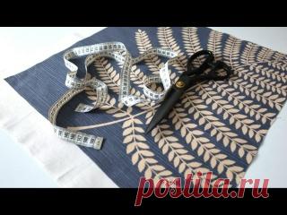 3 детали - и готово. Наволочка без молнии и пуговиц: шьем за час - выглядит, как из магазина