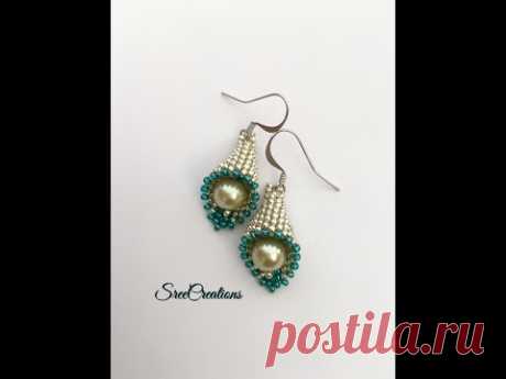 How to make Cute beaded Bell Earrings
