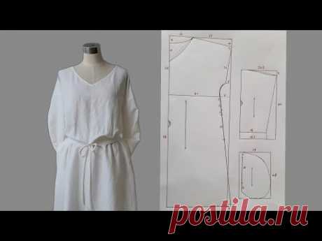 (24) 편안하고 예쁜 모카스윗원피스 만들기 Making a comfortable and pretty mocha sweet dress - YouTube