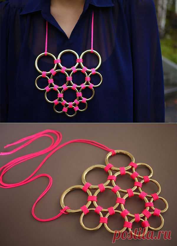 Ожерелье Гретхен Джонс своими руками / Своими руками / Модный сайт о стильной переделке одежды и интерьера