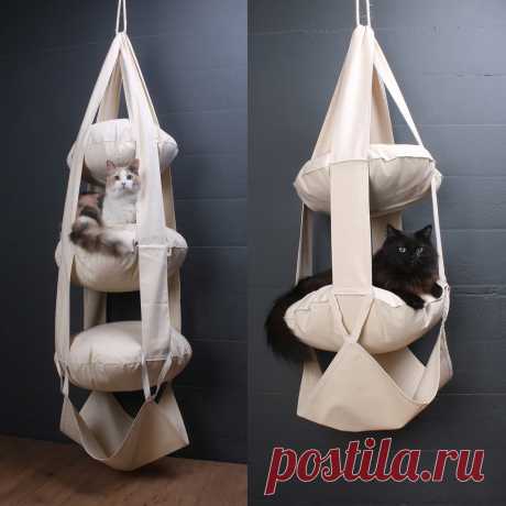 Самые оригинальные домики для кошек — Сделай сам, идеи для творчества - DIY Ideas