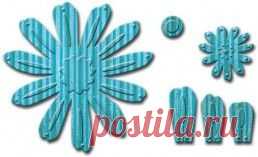 Нож для вырубки Spellbinders D-Lites Die - Crafty Flower Two SPEL-S2-169