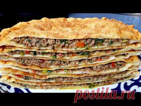 ТУРЕЦКИЙ ПОВАР НАУЧИЛ!!! ВКУСНЫЕ СОЧНЫЕ ЛЕПЁШКИ НА СКОВОРОДЕ/ ГОШТ - НАН