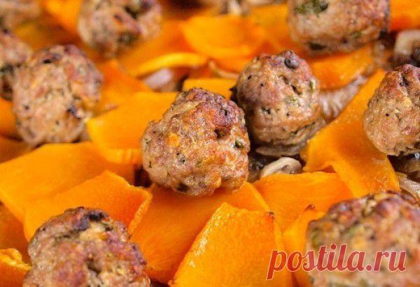 Тефтели с маринованным луком и тыквой - Рецепты. Кулинарные рецепты блюд с фото - рецепты салатов, первые и вторые блюда, рецепты выпечки, десерты и закуски - IVONA - bigmir)net - IVONA